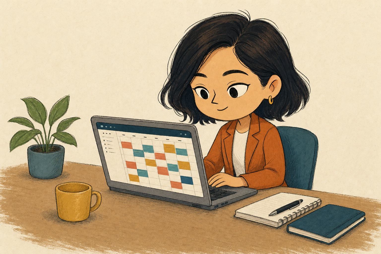 The color-coded calendar audit: find where your week actually goes